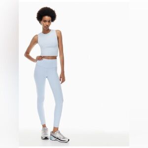Purple Sleeveless Top and legging Set from aritzia